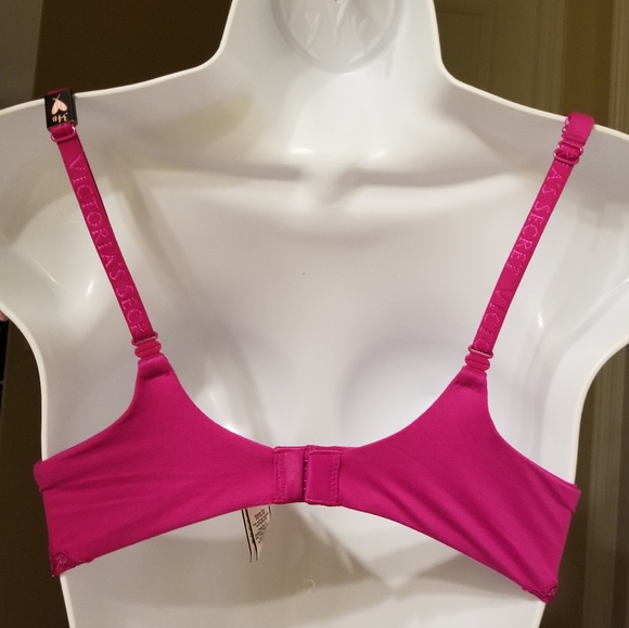 Victoria's Secret Body Bra 34B Pink Lace Shine - Picture 5 of 5